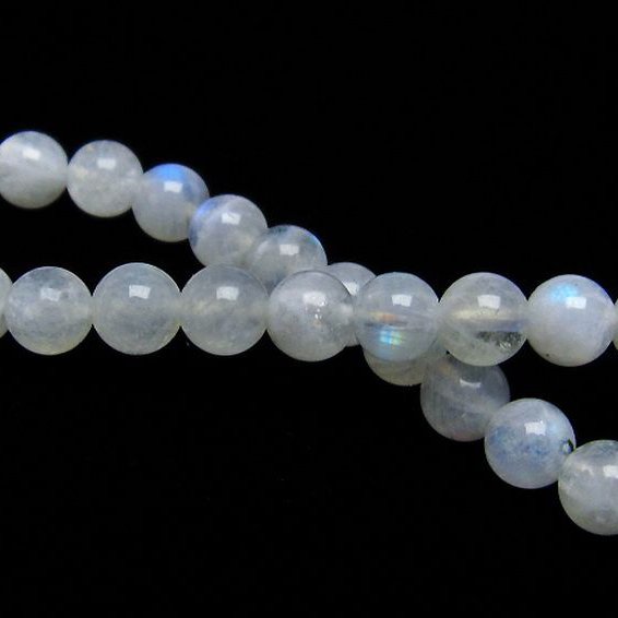 ムーンストーン ブレスレット 6mm [T18-9113]