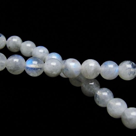 ムーンストーン ブレスレット 6mm [T18-9265]