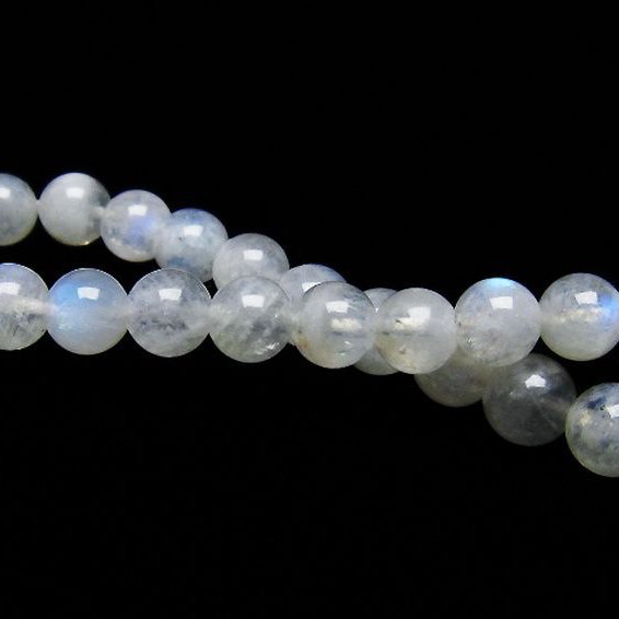 ムーンストーン ブレスレット 6mm [T18-9287]