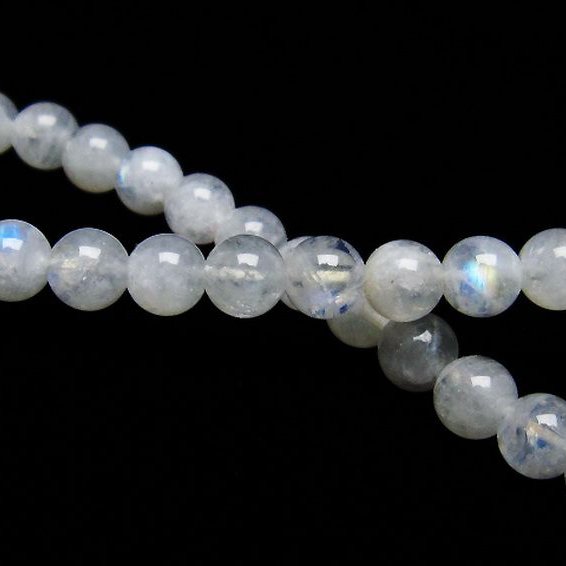 ムーンストーン ブレスレット 6mm [T18-9292]