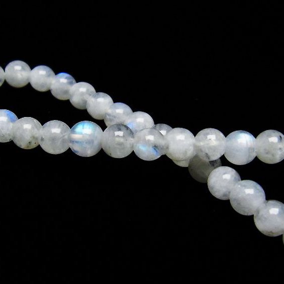 ムーンストーン ブレスレット 5mm [T18-9331]