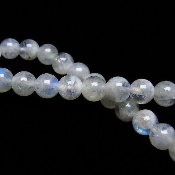 ムーンストーン ブレスレット 6mm [T18-9429]