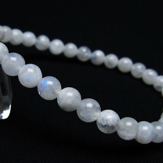 ムーンストーン ブレスレット 6mm [T18-9493]