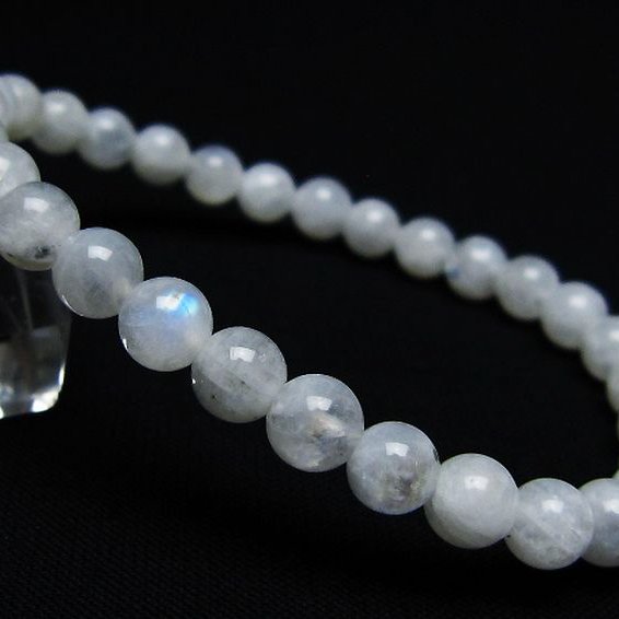 ムーンストーン ブレスレット 6mm [T18-9503]