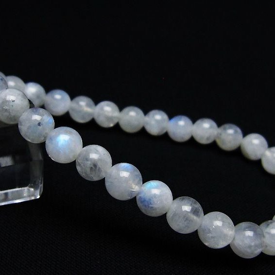 ムーンストーン ブレスレット 6mm [T18-9545]