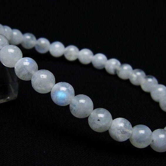 ムーンストーン ブレスレット 6mm [t18-9549]