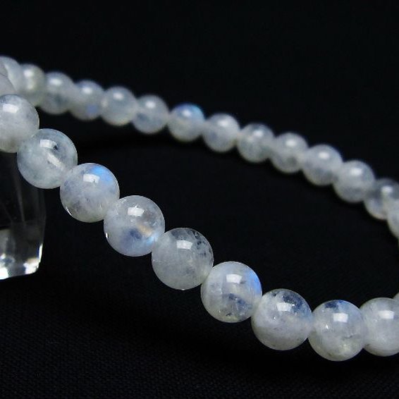 ムーンストーン ブレスレット 6mm [T18-9552]