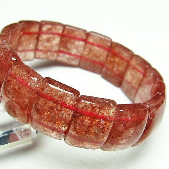 ストロベリークォーツ バングル [t188-2123]