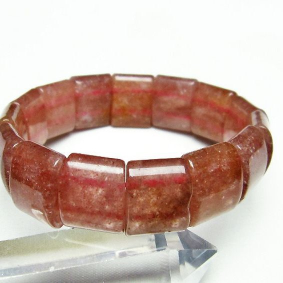 ストロベリークォーツ バングル [t188-2264]