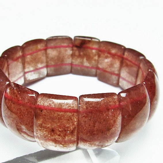 ストロベリークォーツ バングル [t188-2425]