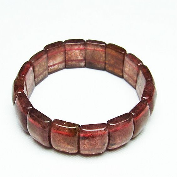 ストロベリークォーツ バングル [T188-2437]