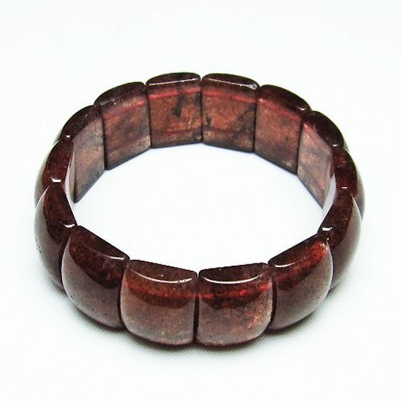 ストロベリークォーツ バングル [T188-2457]