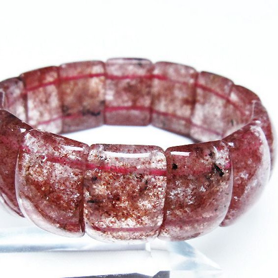 ストロベリークォーツ バングル [t188-2528]