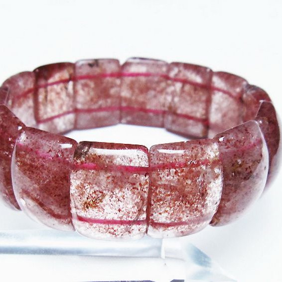 ストロベリークォーツ バングル [T188-2541]