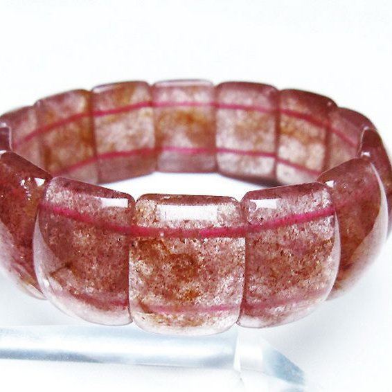 ストロベリークォーツ バングル [T188-2554]