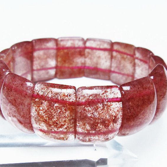 ストロベリークォーツ バングル [T188-2569]