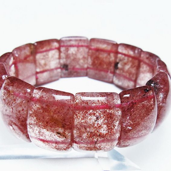 ストロベリークォーツ バングル [T188-2578]