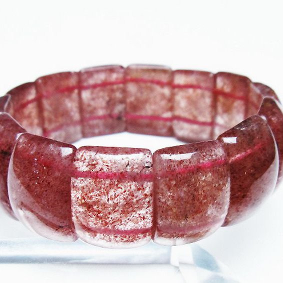 ストロベリークォーツ バングル [T188-2592]