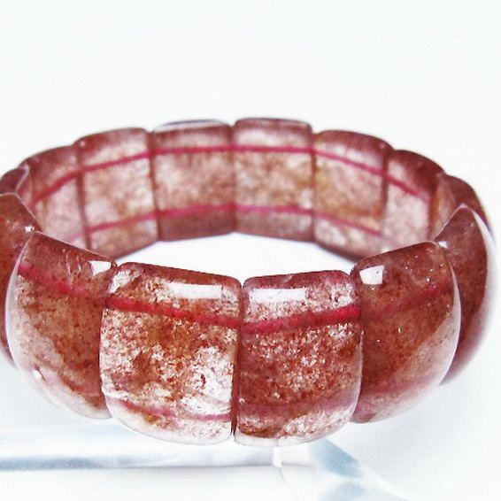 ストロベリークォーツ バングル [T188-2596]