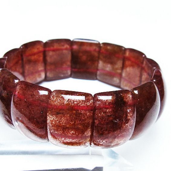 ストロベリークォーツ バングル [T188-2601]