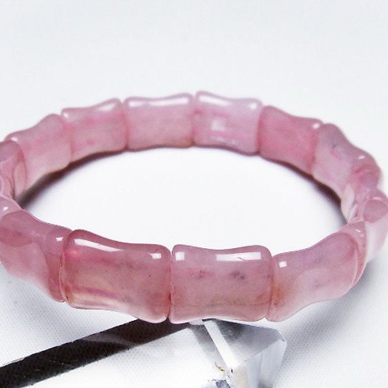 ローズクォーツ バングル [t189-3331]
