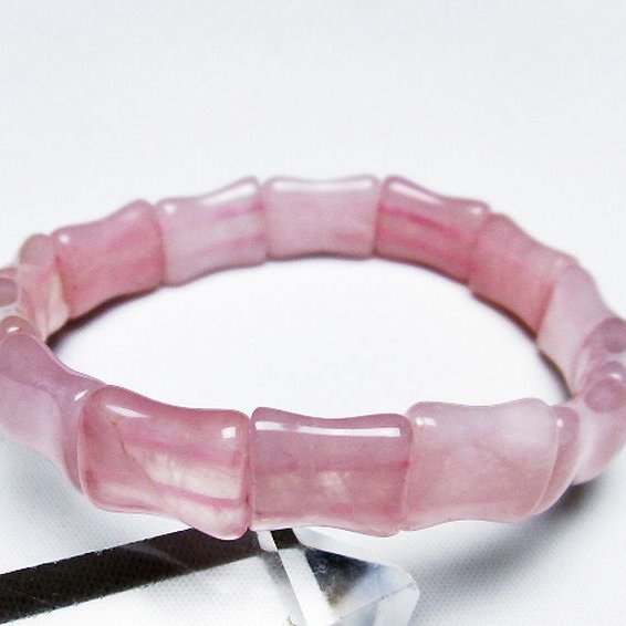 ローズクォーツ バングル [t189-3349]