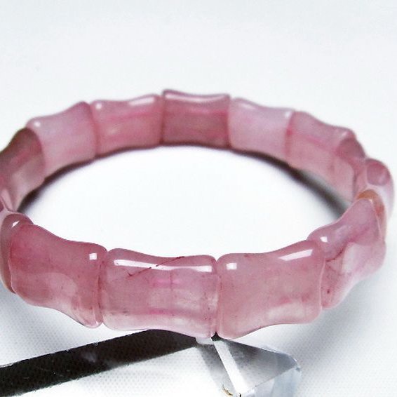 ローズクォーツ バングル [t189-3360]