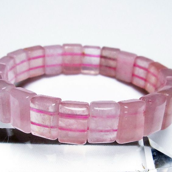 ローズクォーツ バングル [T189-3569]