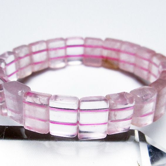 ローズクォーツ バングル [T189-3618]