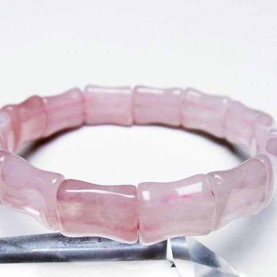 ローズクォーツ バングル [t189-3684]