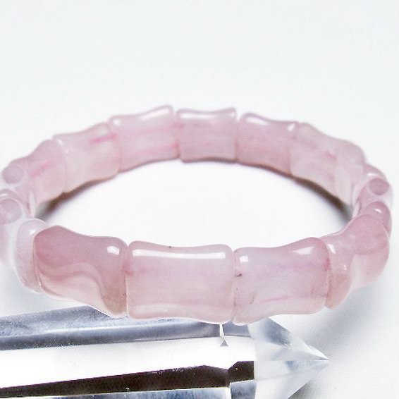 ローズクォーツ バングル [T189-3715]