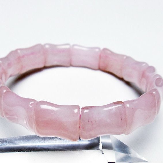 ローズクォーツ バングル [t189-3716]