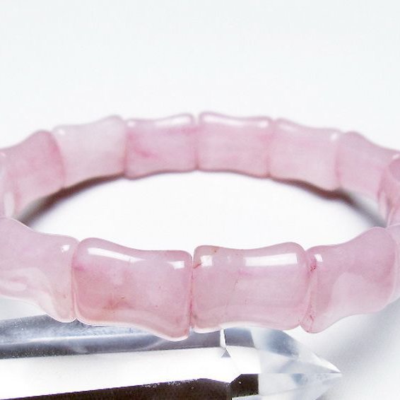 ローズクォーツ バングル [t189-3746]