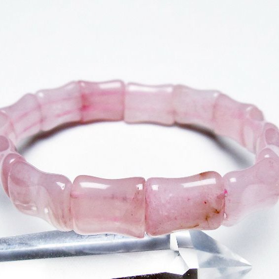 ローズクォーツ バングル [T189-3750]
