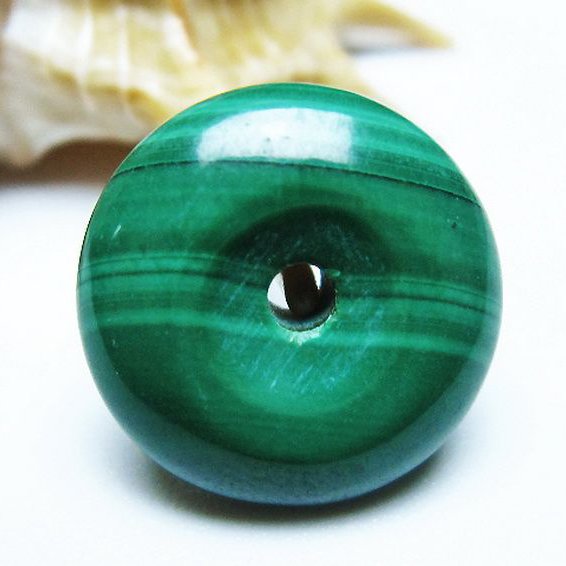 マラカイト 平安扣 [t19-3765]