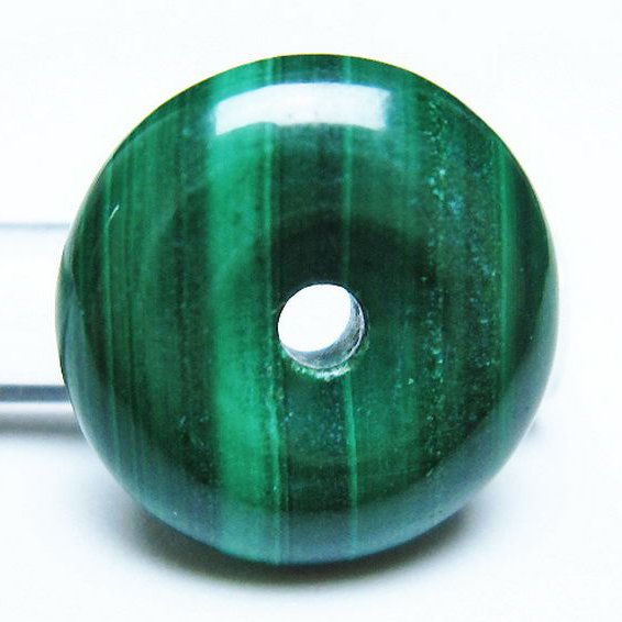 マラカイト 平安扣[T19-3810]