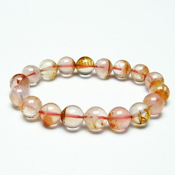 セリサイト イン クォーツ ブレスレット 11mm [T190-1316]