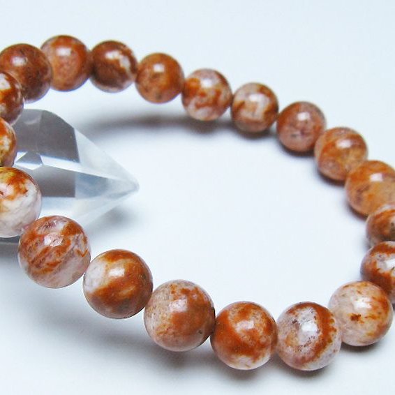 セリサイト イン クォーツ ブレスレット 10mm [t190-1821]