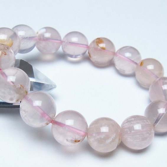 セリサイト イン クォーツ ブレスレット 15mm [t190-1853]