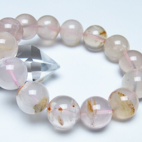 セリサイト イン クォーツ ブレスレット 16mm [t190-1863]