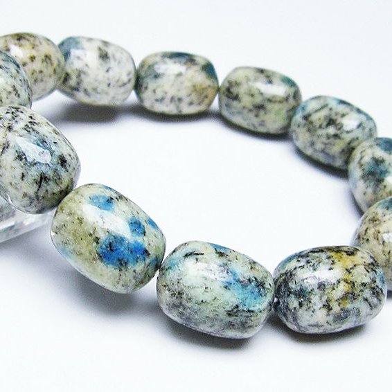 K2ストーン アズライト イン グラナイト ブレスレット [T193-3257]