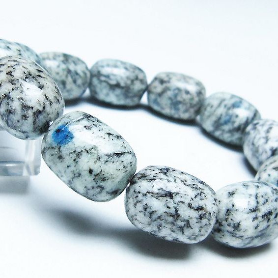 K2ストーン アズライト イン グラナイト ブレスレット [t193-4004]