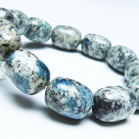 K2ストーン アズライト イン グラナイト ブレスレット [t193-4012]