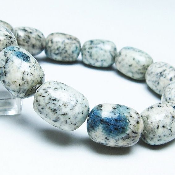 K2ストーン アズライト イン グラナイト ブレスレット [t193-4021]