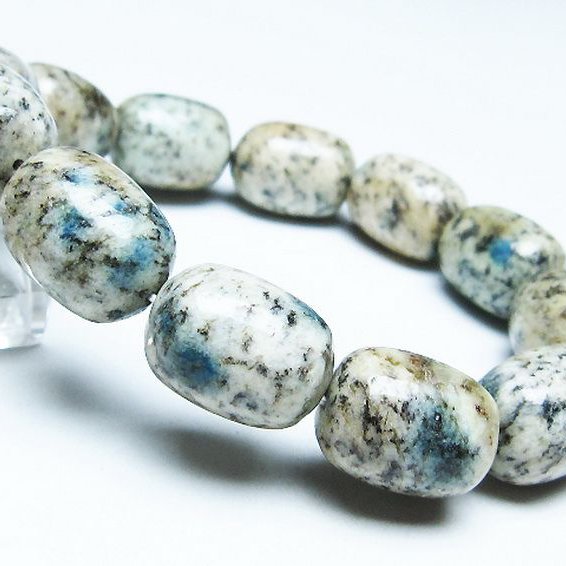 K2ストーン アズライト イン グラナイト ブレスレット [T193-4025]