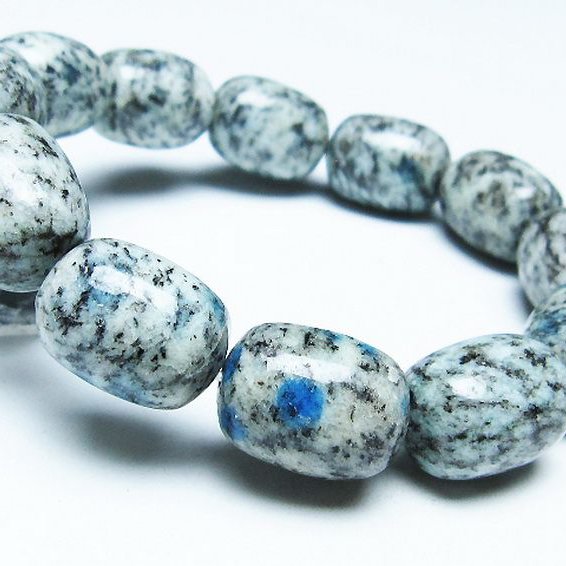 K2ストーン アズライト イン グラナイト ブレスレット [T193-4056]