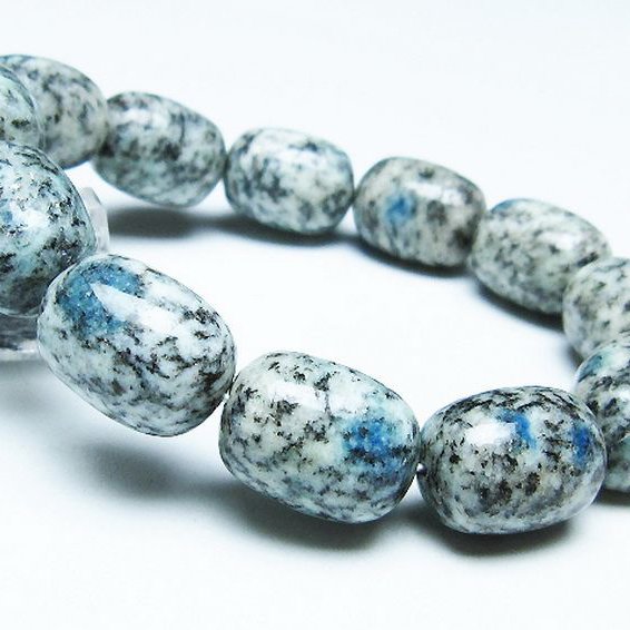 K2ストーン アズライト イン グラナイト ブレスレット [T193-4062]