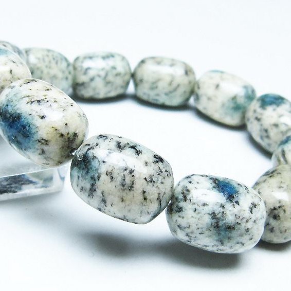 K2ストーン アズライト イン グラナイト ブレスレット [T193-4069]