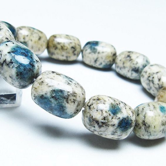 K2ストーン アズライト イン グラナイト ブレスレット [T193-4071]