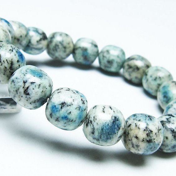 K2ストーン アズライト イン グラナイト ブレスレット [T193-4079]